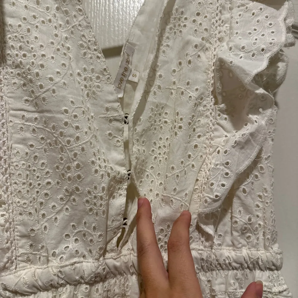 Anthropologie Love The Label Eyelet Dress - Image 7