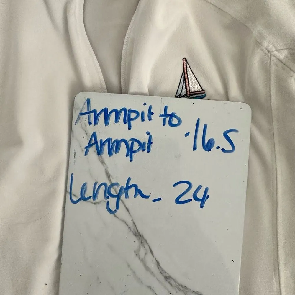 Vineyard Vines Performance Women’s XXS Sarasota Sailboat 1/4 Zip Pullover - Image 6