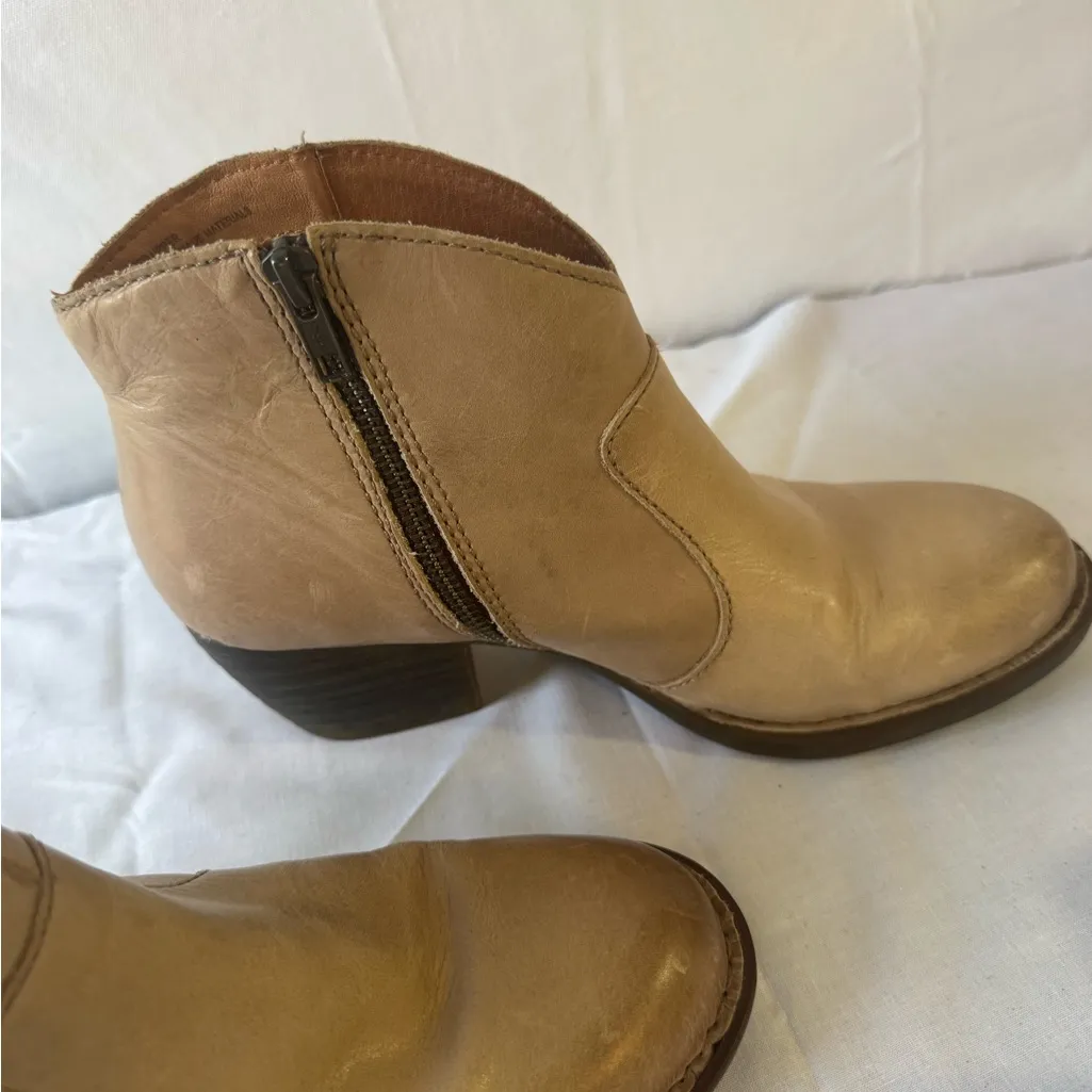 Born Ankle Booties size 9M Tan - Image 2