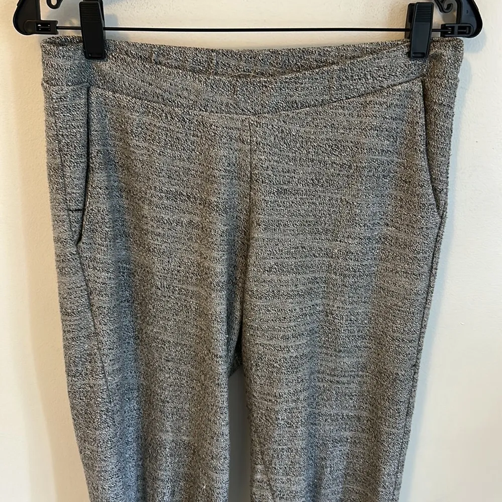 Marine layer  Heather Gray Terry Pull On Pants - Image 3