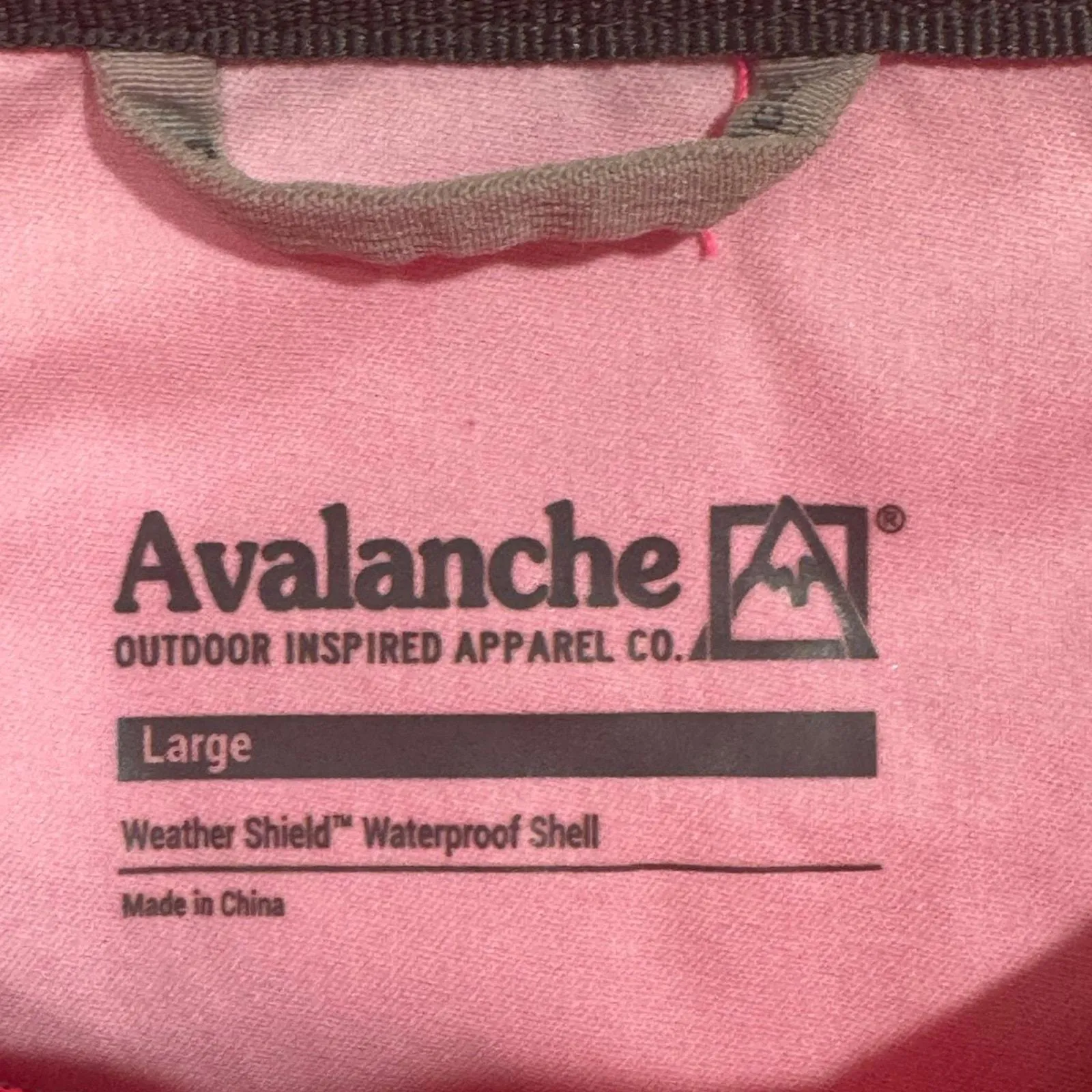 Avalanche  Women's Large Pink Weather Shield Waterproof Jacket - Image 2