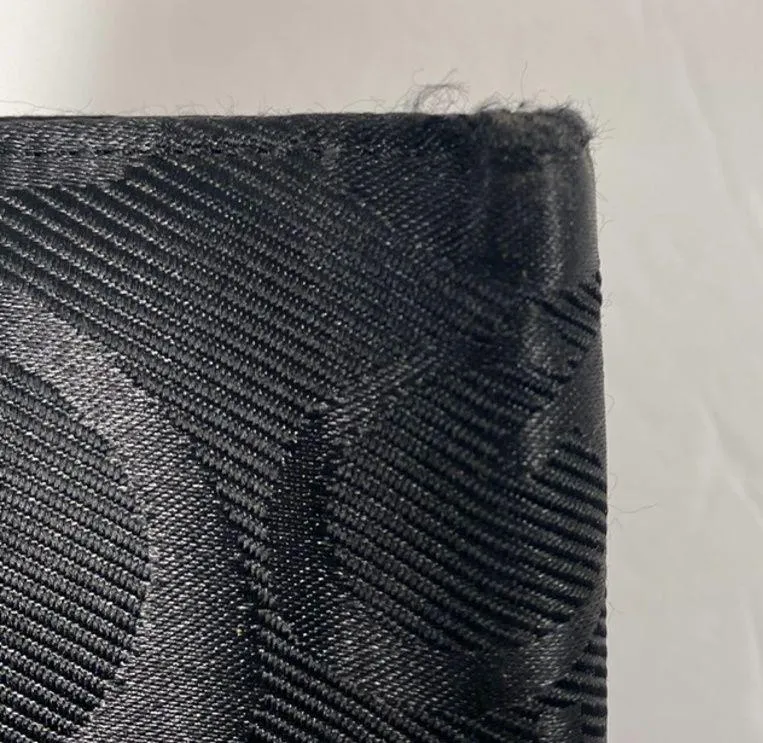 Guess Black Cloth Logo Buckle Front Wallet - Image 5