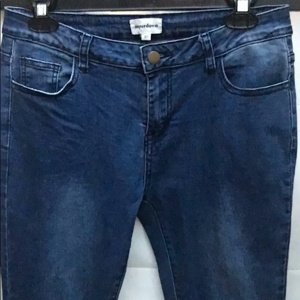 Women’s Superdown Ireland Low Rise Stretch Denim Jean - Image 2