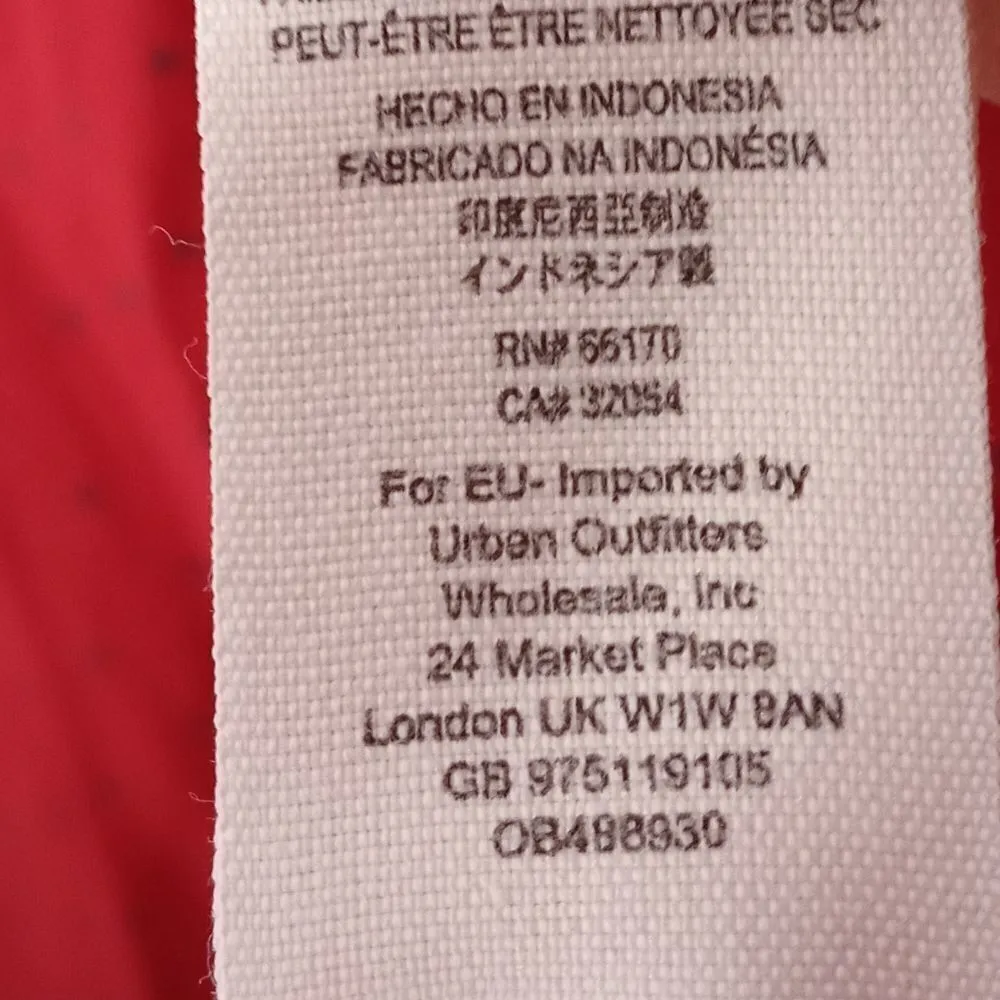 Free People Women's Red This Town Printed Shirt Dress - Image 8