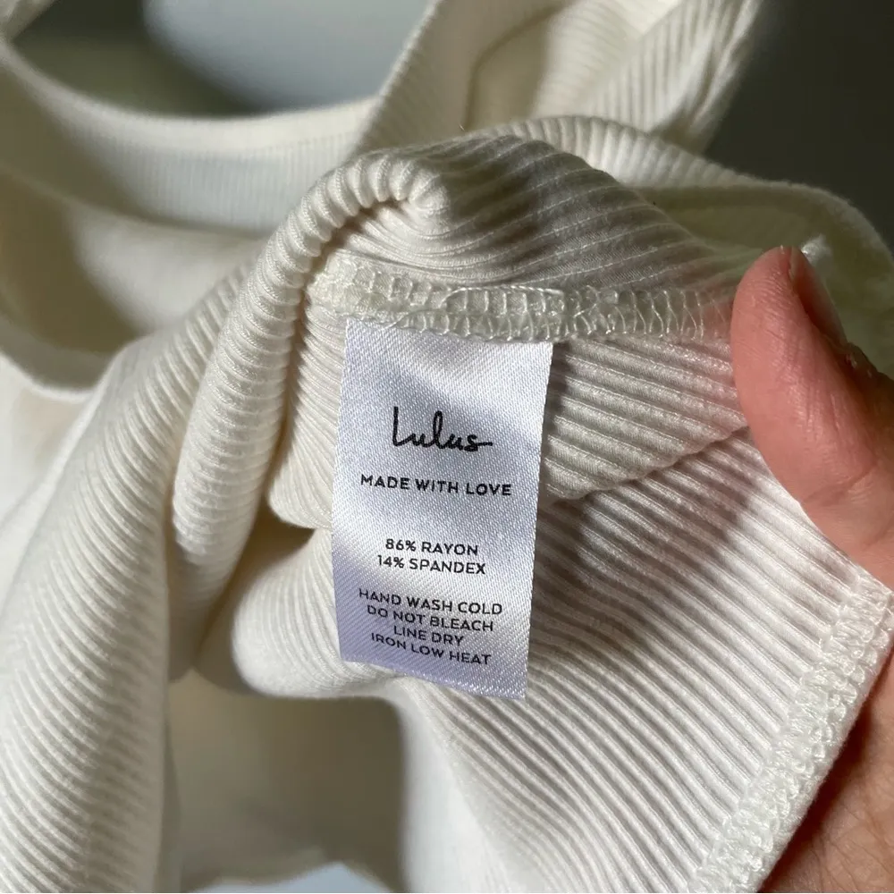 Lulus  Elegant Cream Bodysuit - Image 7