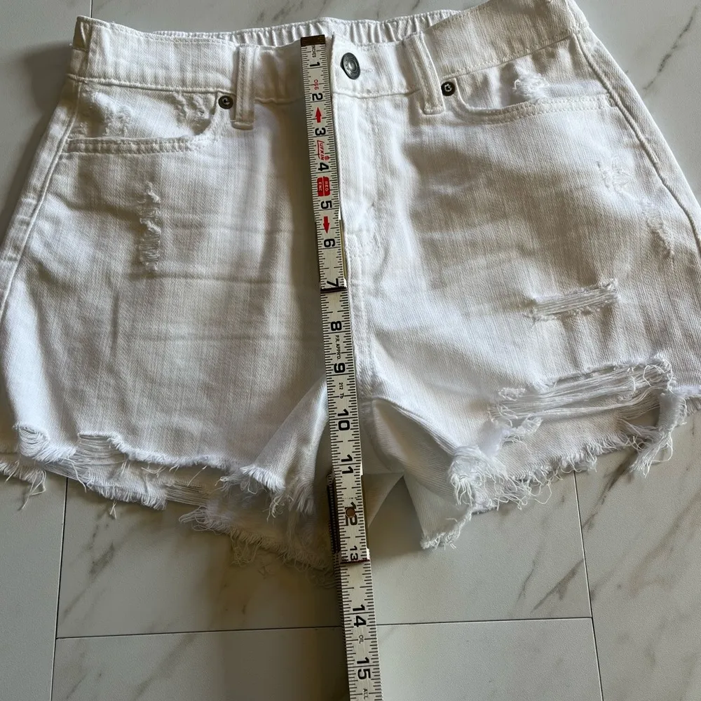 Aerie DayDream Denim White short size XS - Image 8
