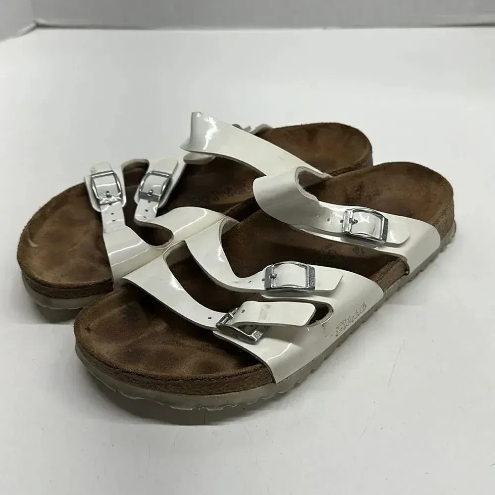Birkenstock White Sandals - Image 4