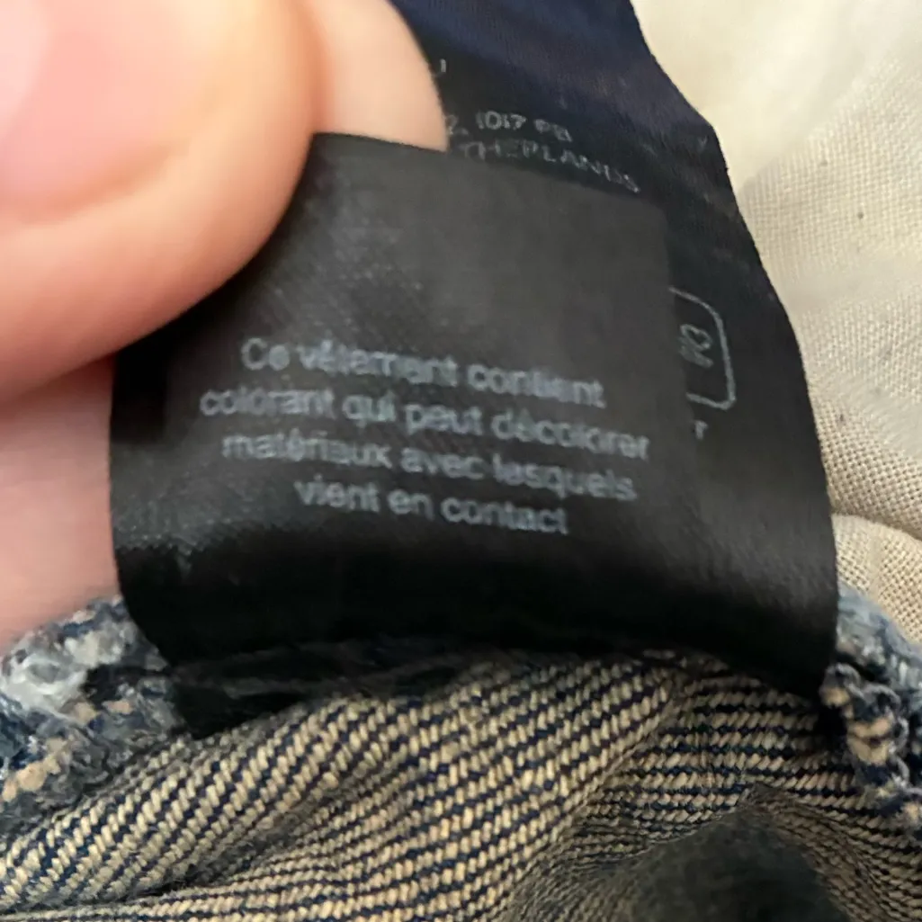 BDG Raw Waistband Blue Straight Jeans 30W - Image 14