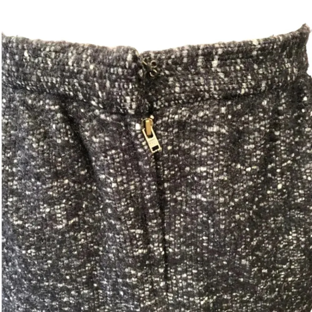Isabel Marant Charcoal Marled Wool Mini Skirt‎ - Image 7