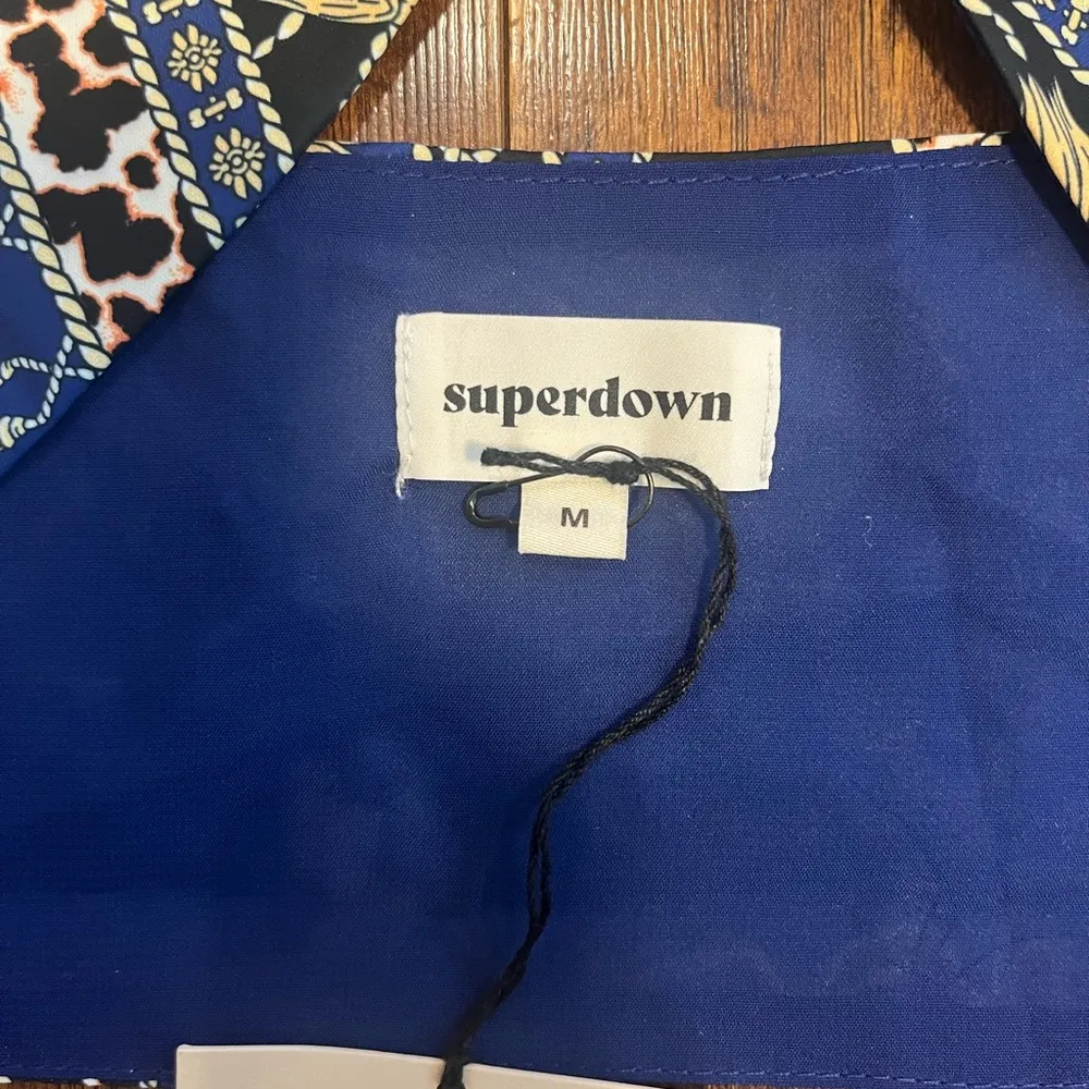 Superdown Alondra Halter Wrap Top - Image 3