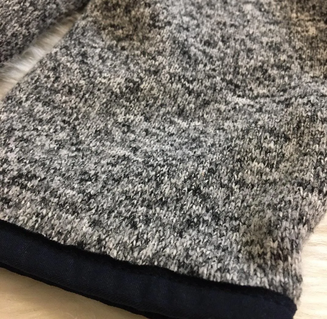 Prince & Fox | Men Pullover Snap Button Sweater Gray Size XL - Image 6