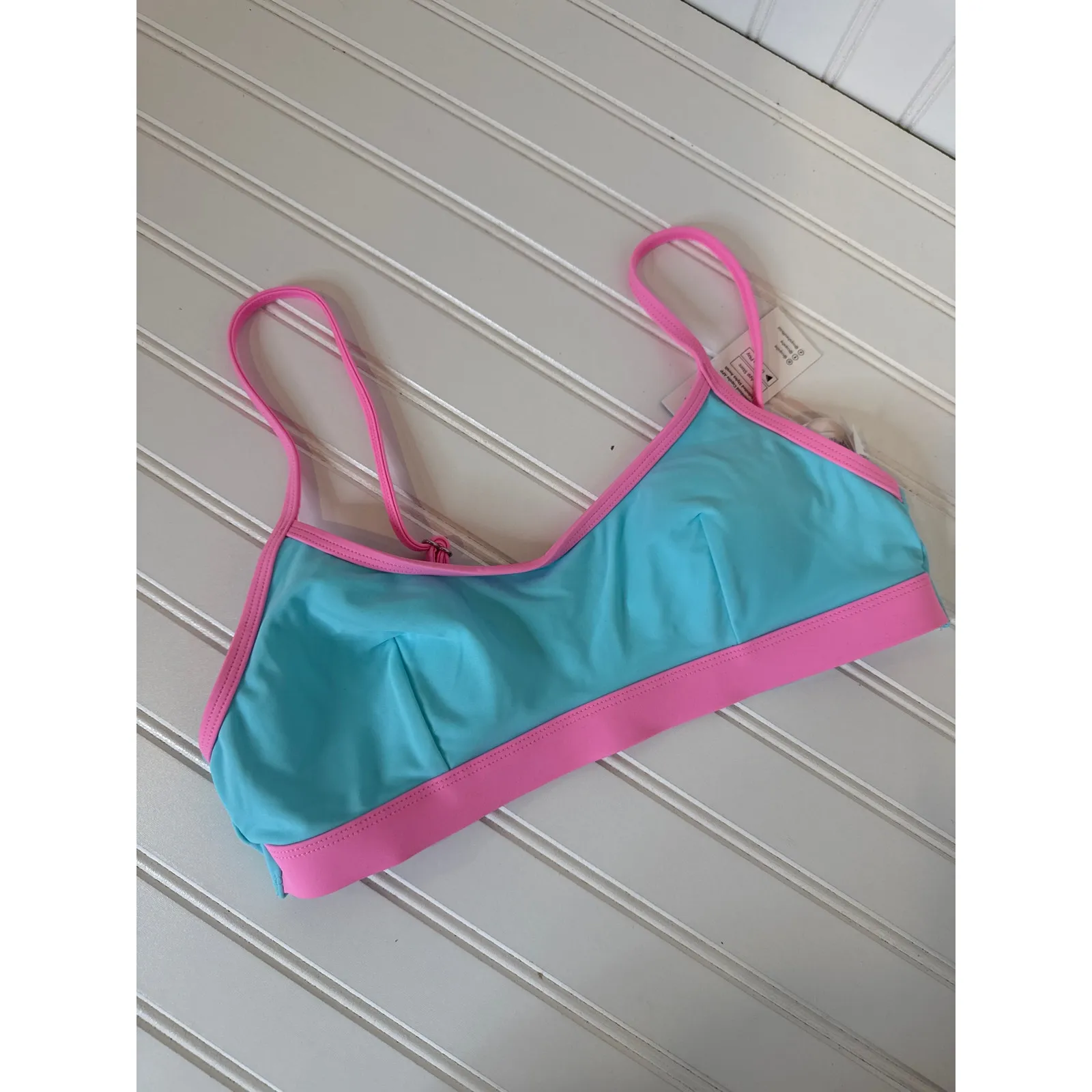 NWT Cupshe LOT OF 3 Swimming Tops - Scoop & One Shoulder Swimsuit Bundle Size M - Image 4
