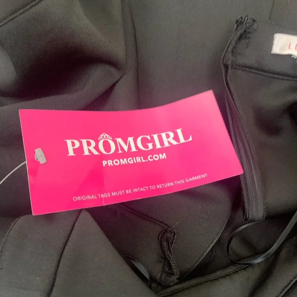 NWT - PromGirl Black Halter Skater Dress - Size S - Image 8