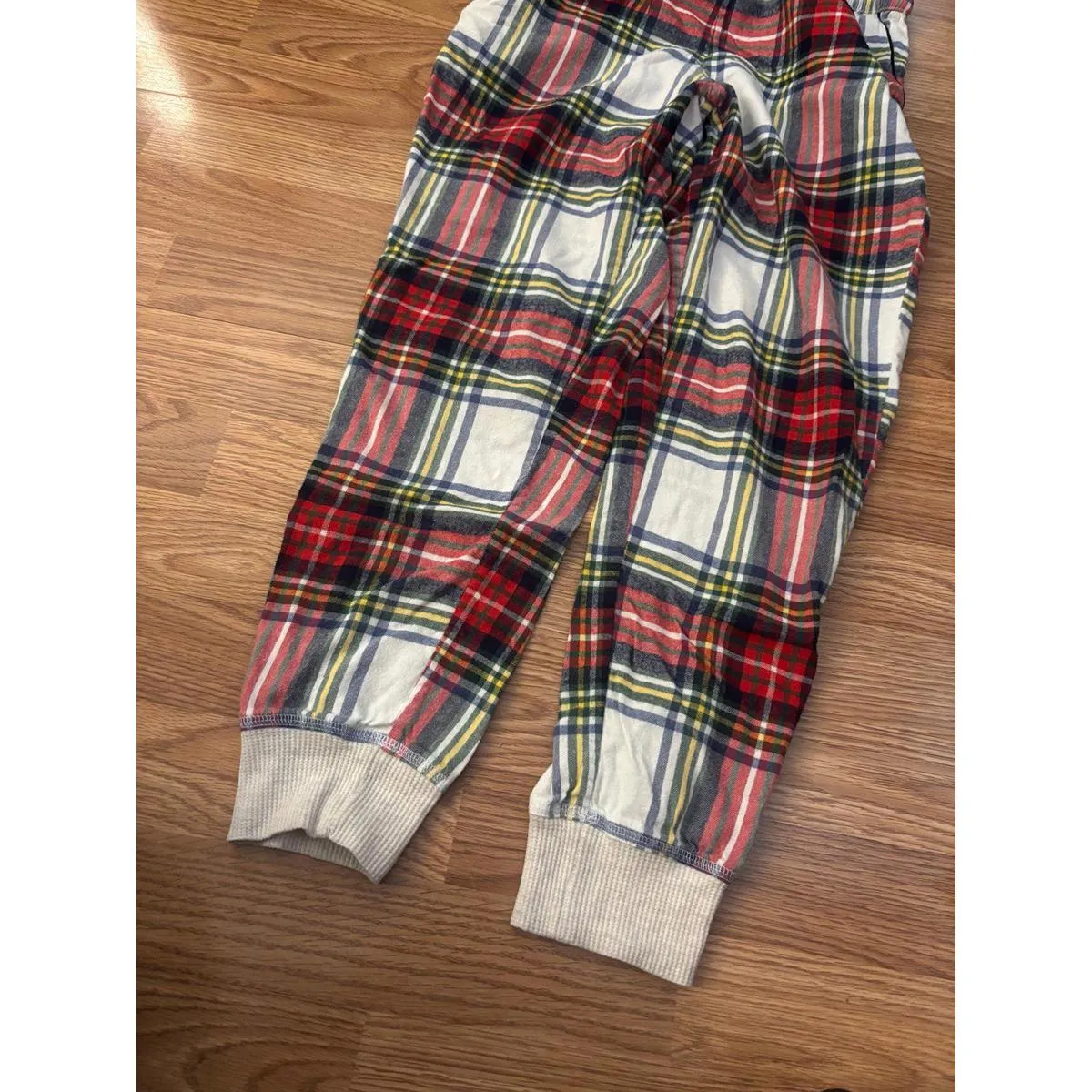 Aerie Plaid Jogger Pajama Pants Size Small - Image 10