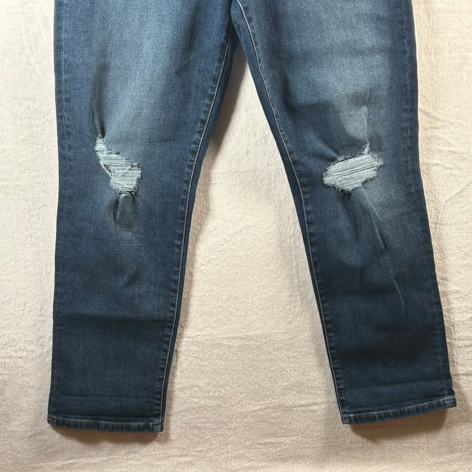 JOE'S JEANS Boyfriend Jeans Blue Distressed Denim W30 - Image 3