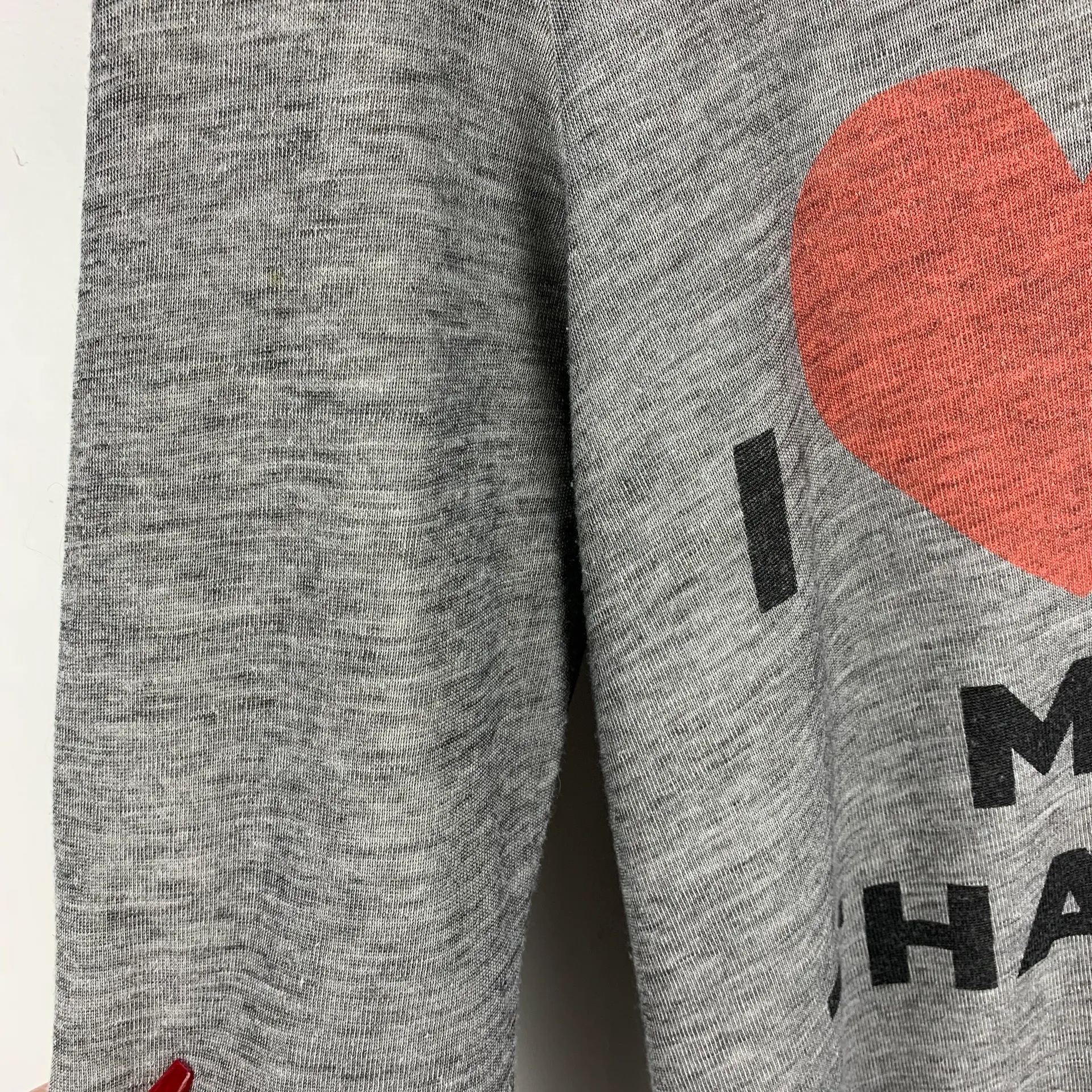 More Than Pizza Gray V-Neck Sweatshirt - Image 6