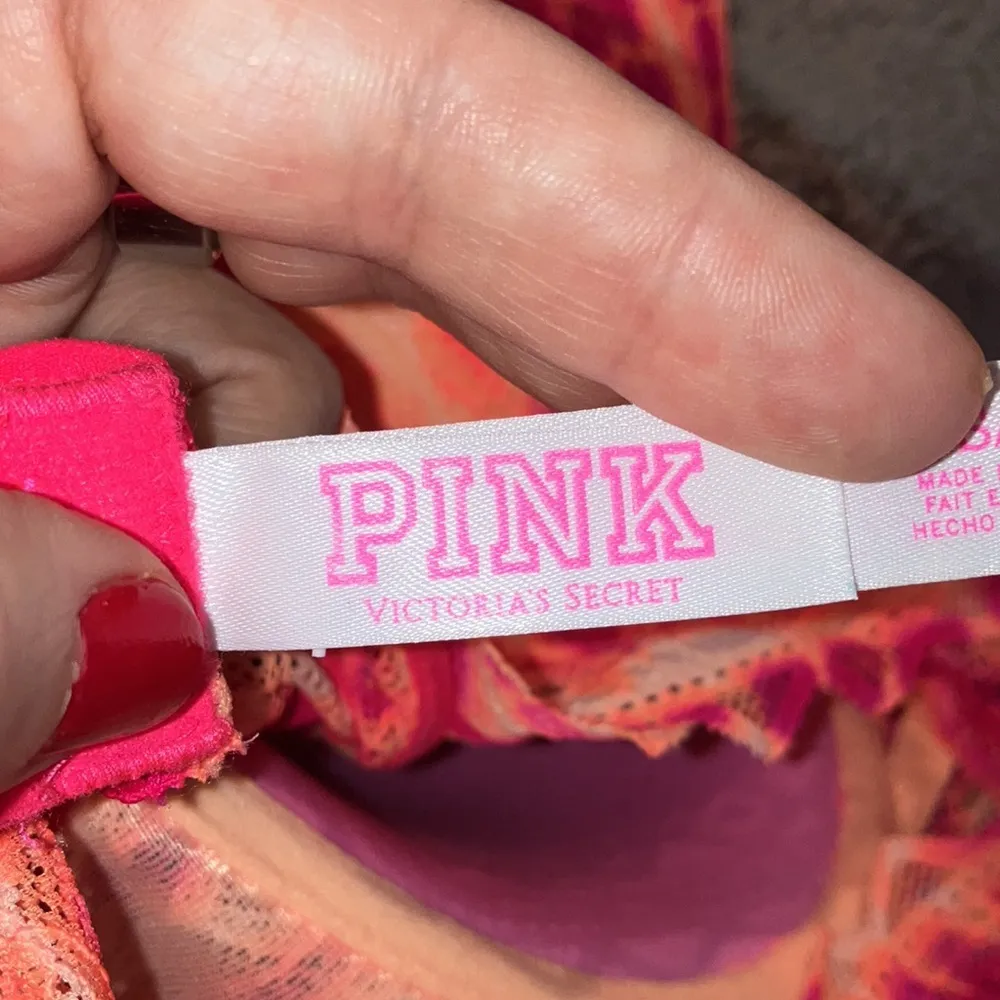 Pink by Victoria’s Secret Racerback Bra, Small - Image 5