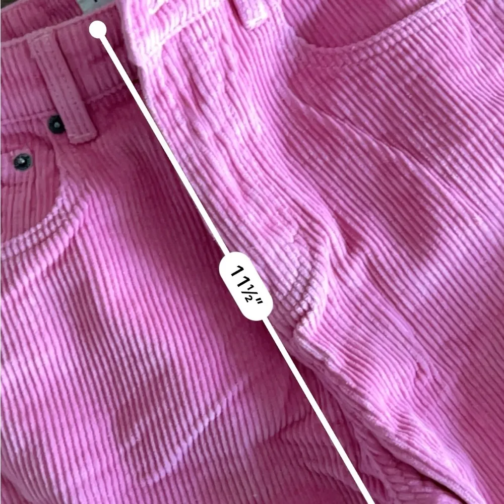Motel Rock Parallel Trouser In Cord Bubblegum Pink corduroy pants - Image 5