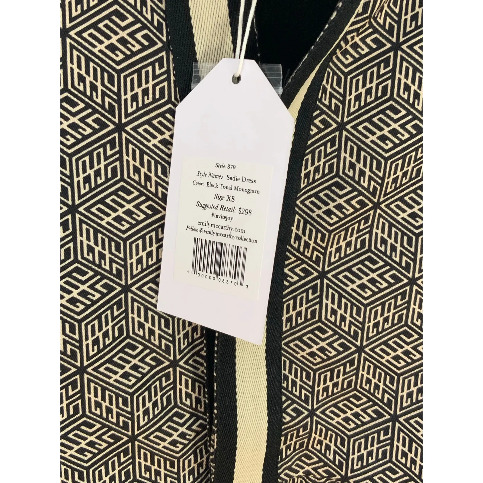 Emily McCarthy SADIE DRESS NWT size XS Brown - Image 5