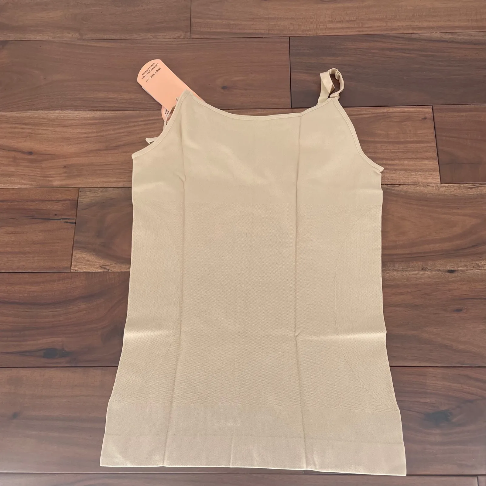 Shapermint Essentials All Day Every Day Scoop Neck Camisole Chai XL Tan - Image 4