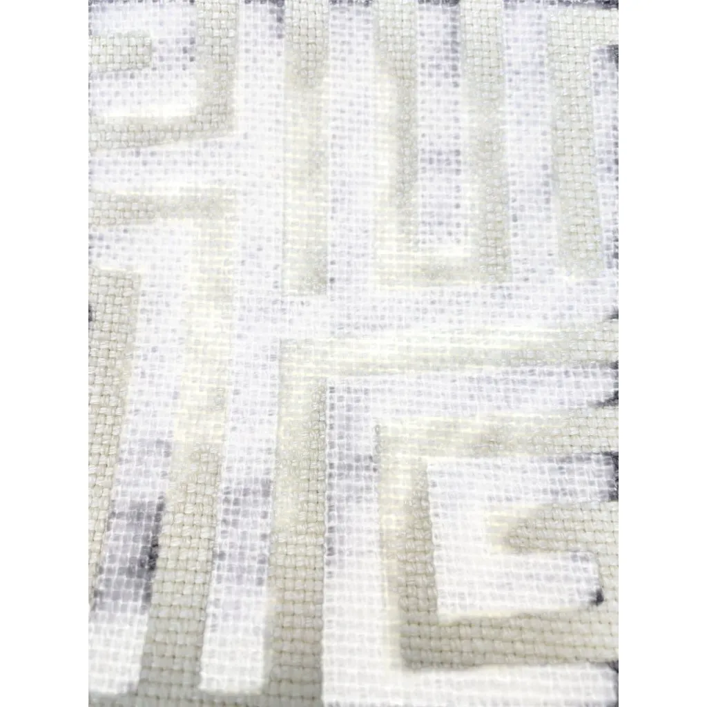 Spartina 449 womans cream gray leather linen crossbody handbag SKU 9452 - Image 5