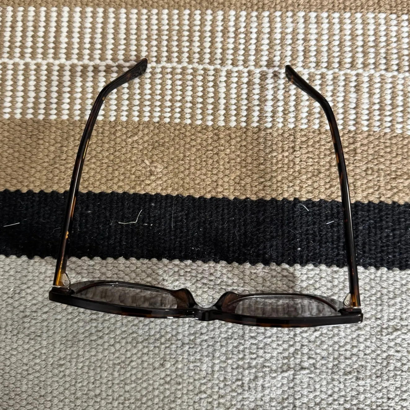 Quay Ever After Sunglasses Women Brown Tortoise Polarized Square Cat Eye - Image 5