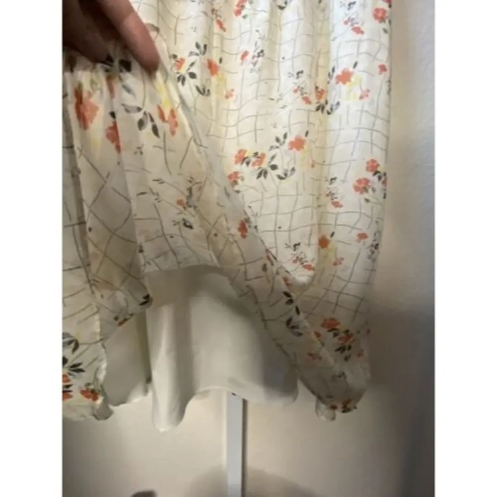 👗 Anthropologie‎ Girls From Savoy Lace Top Dress with Silk Skirt Sz 14 👗 - Image 4