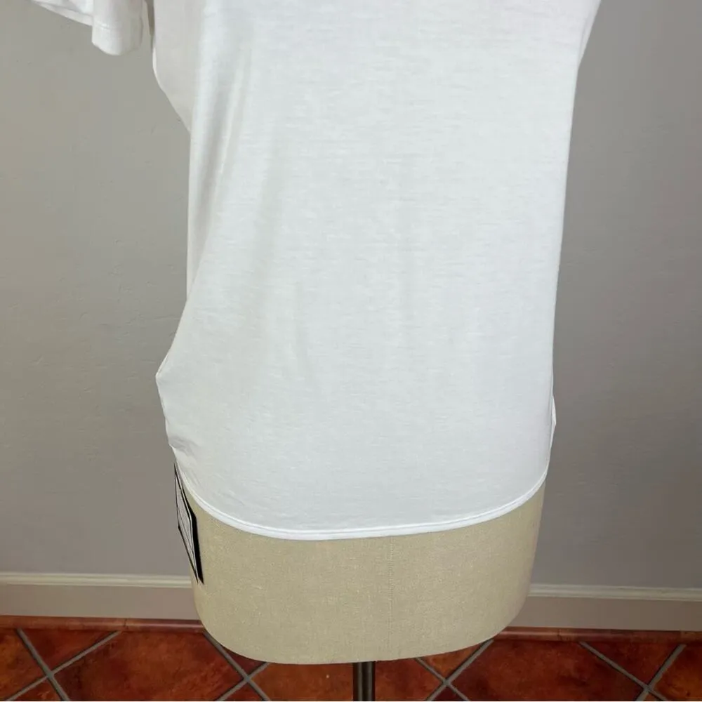 Lorna Jane Open Back Zen Active Tee in White - Image 6