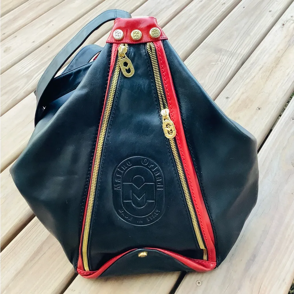 NICE practical genuine leather backpack/ shoulder bag 🔥🔥🔥 Black - Image 5