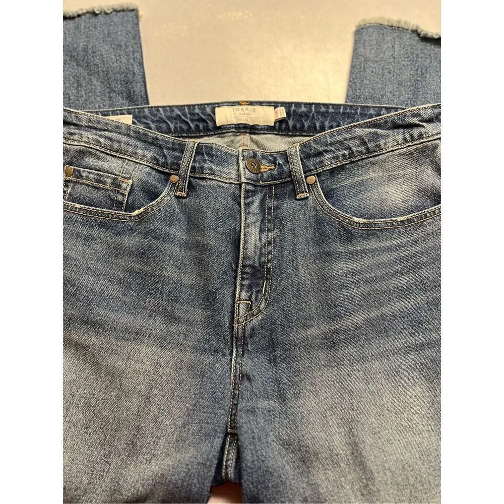 Torrid Denim jeans high rise straight - Image 3