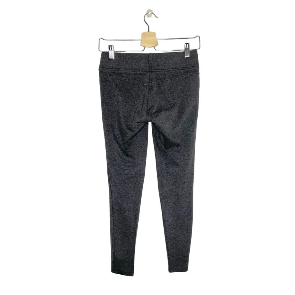 Outlet Charcoal Gray Pull On Rayon Blend Leggings - Image 7