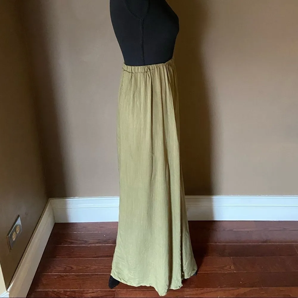 SHEIN Maxi skirt green - Image 3
