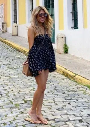 Blue Life  Smocking Romper - Image 3