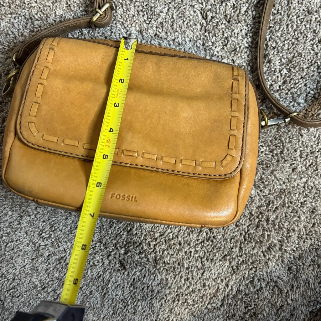 Fossil  Leather Crossbody Bag - Image 3