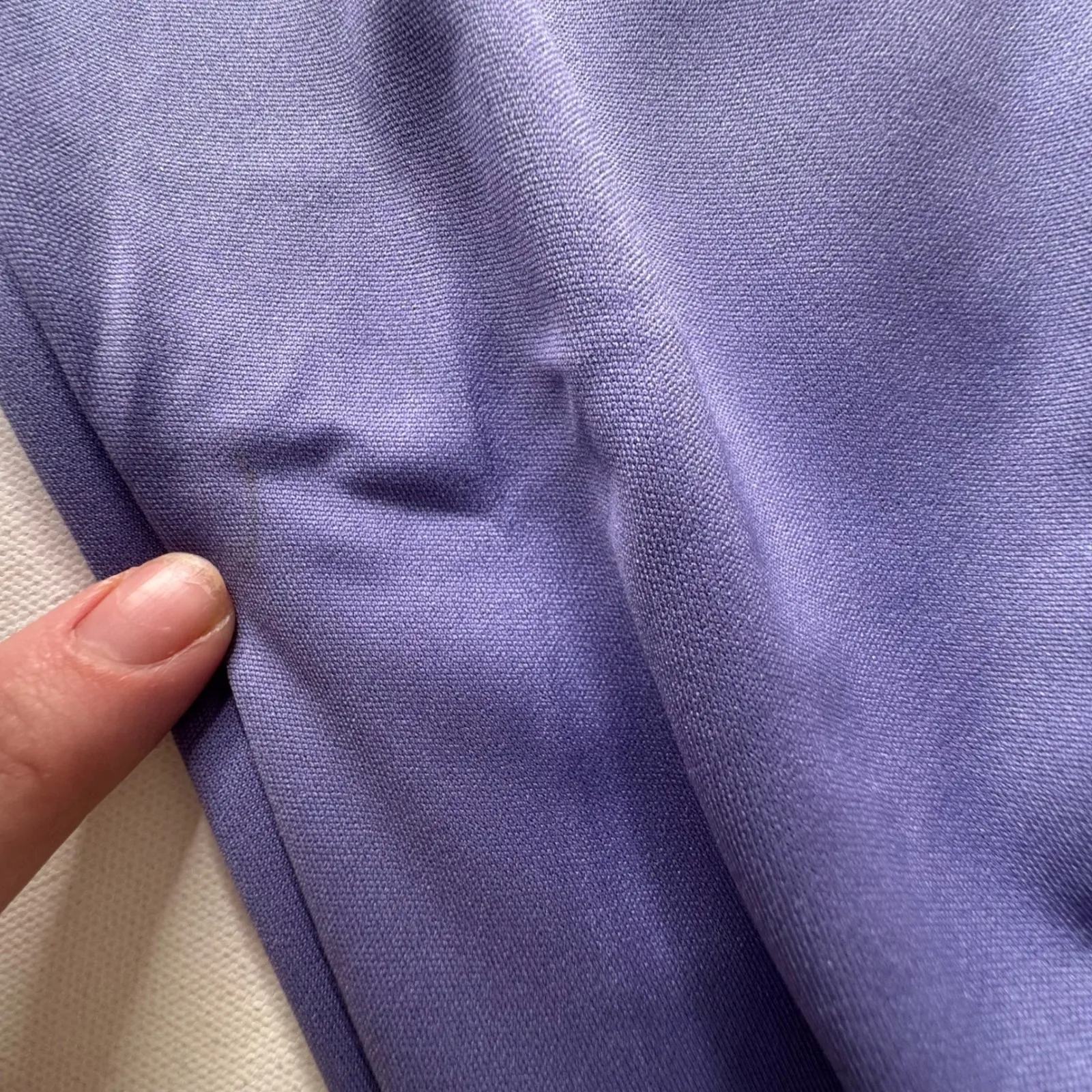 NWT Avenue Button Down Shirt Size 30/32 Purple Stretch Office Soft Lightweight - Image 3