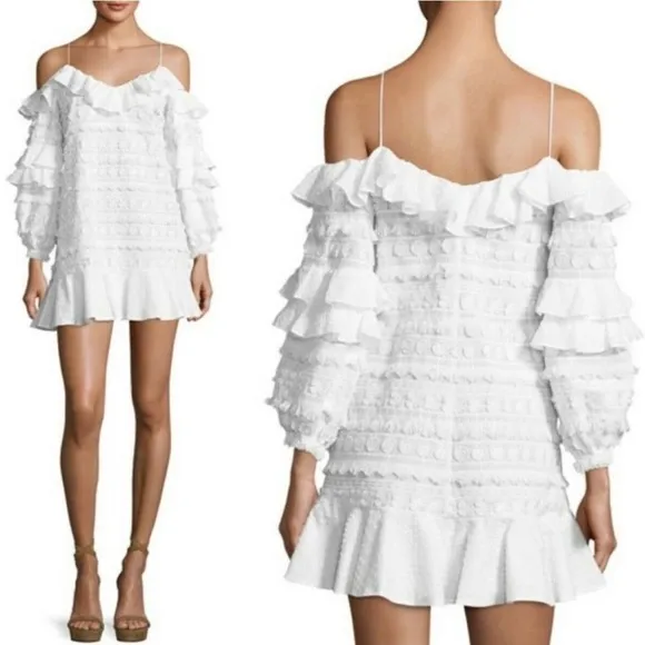 Alexis Calypso Ruffle Mini Dress - Image 2