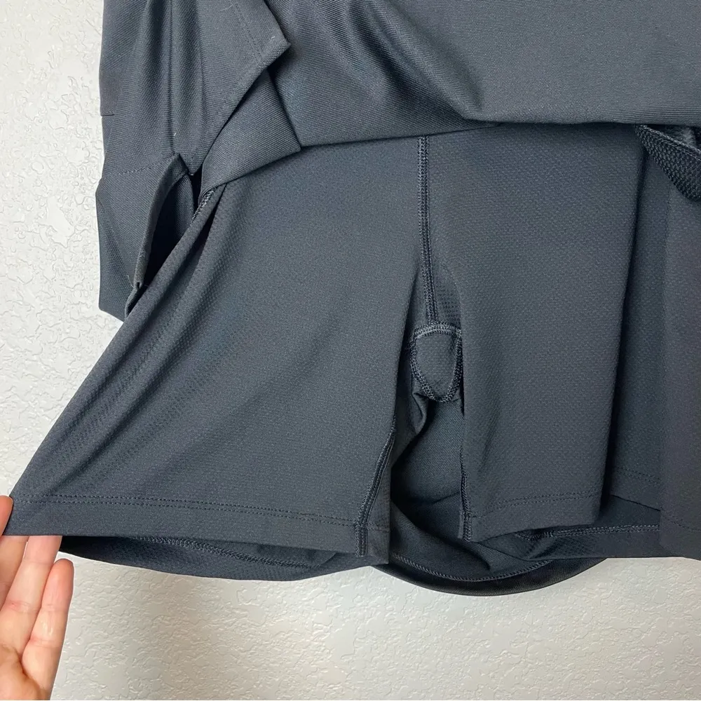 Nike Dri-Fit Black Sports Skort With Pockets Size XL - Image 6