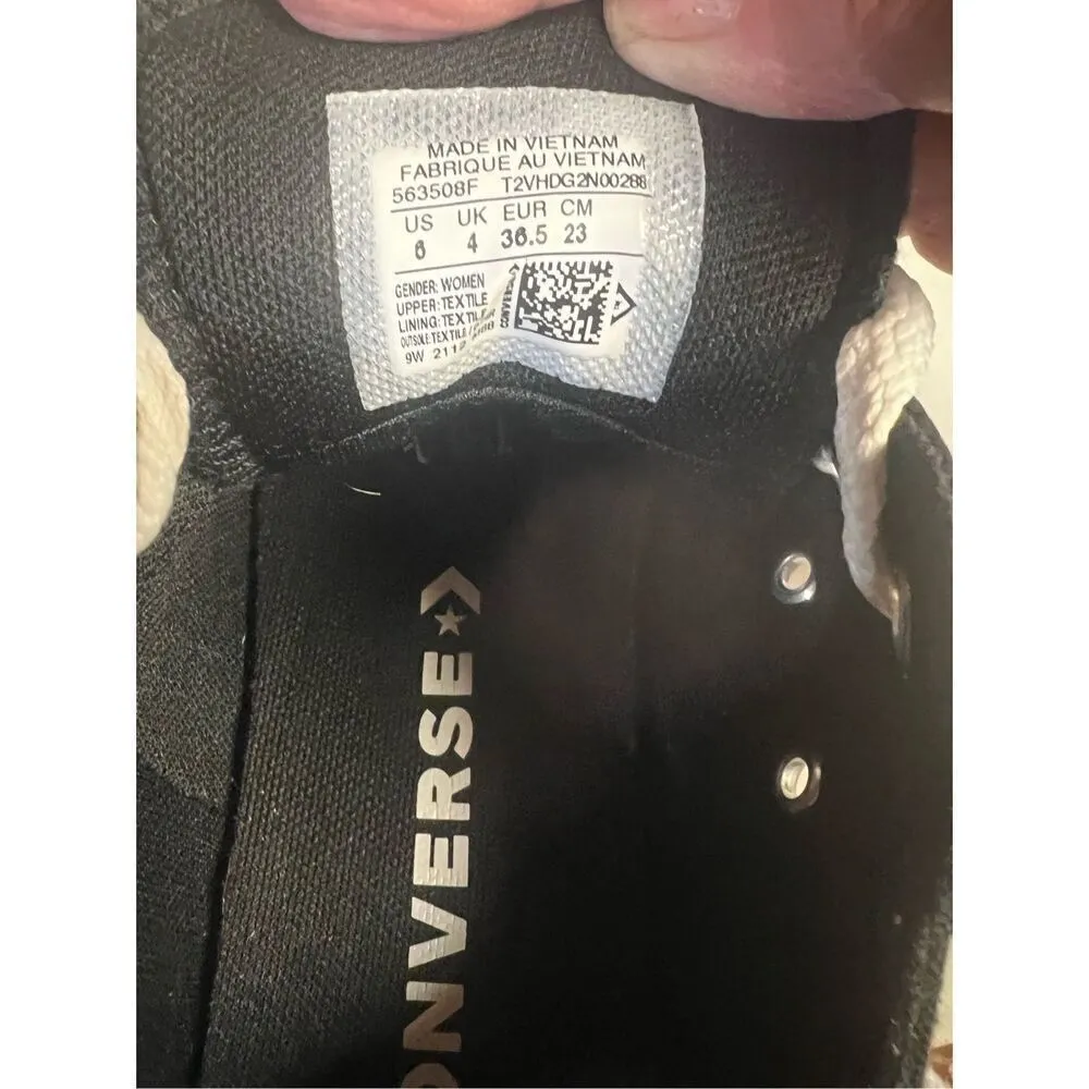 Converse Chuck Taylor All Star Madison Canvas Sz 6 Black - Image 8