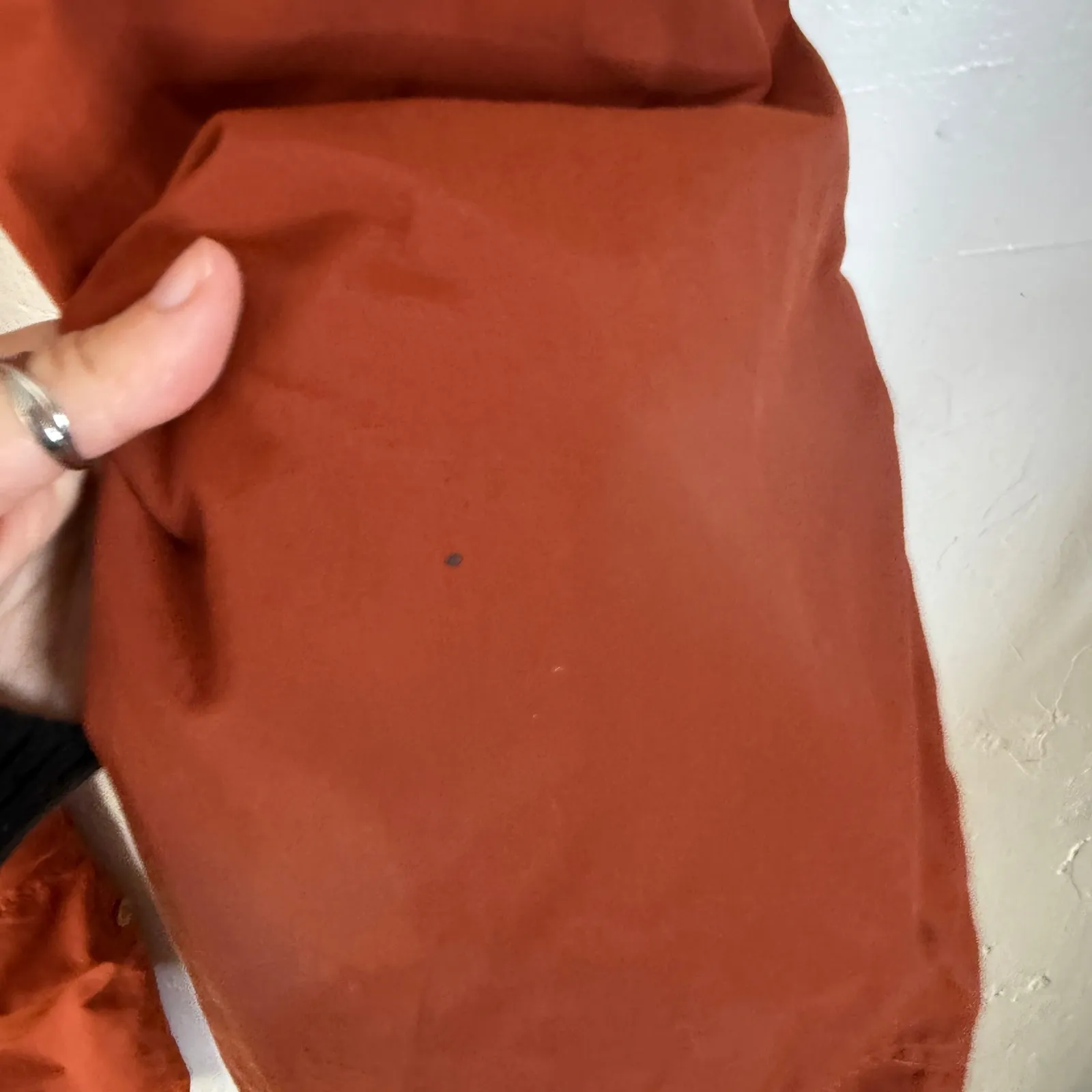 REI‎ Womens Size 12 Cargo Hiking Pants UPF 30+ Nylon Rust Orange Belted Outdoor - Image 6