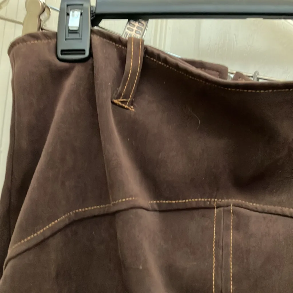 FINAL MARKDOWN Vintage freedom fashions full length skirt medium Brown - Image 3