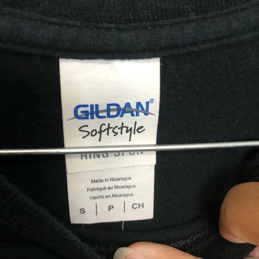 Naughty or nice Black Graphic Christmas Tee with Holiday Print - Image 3