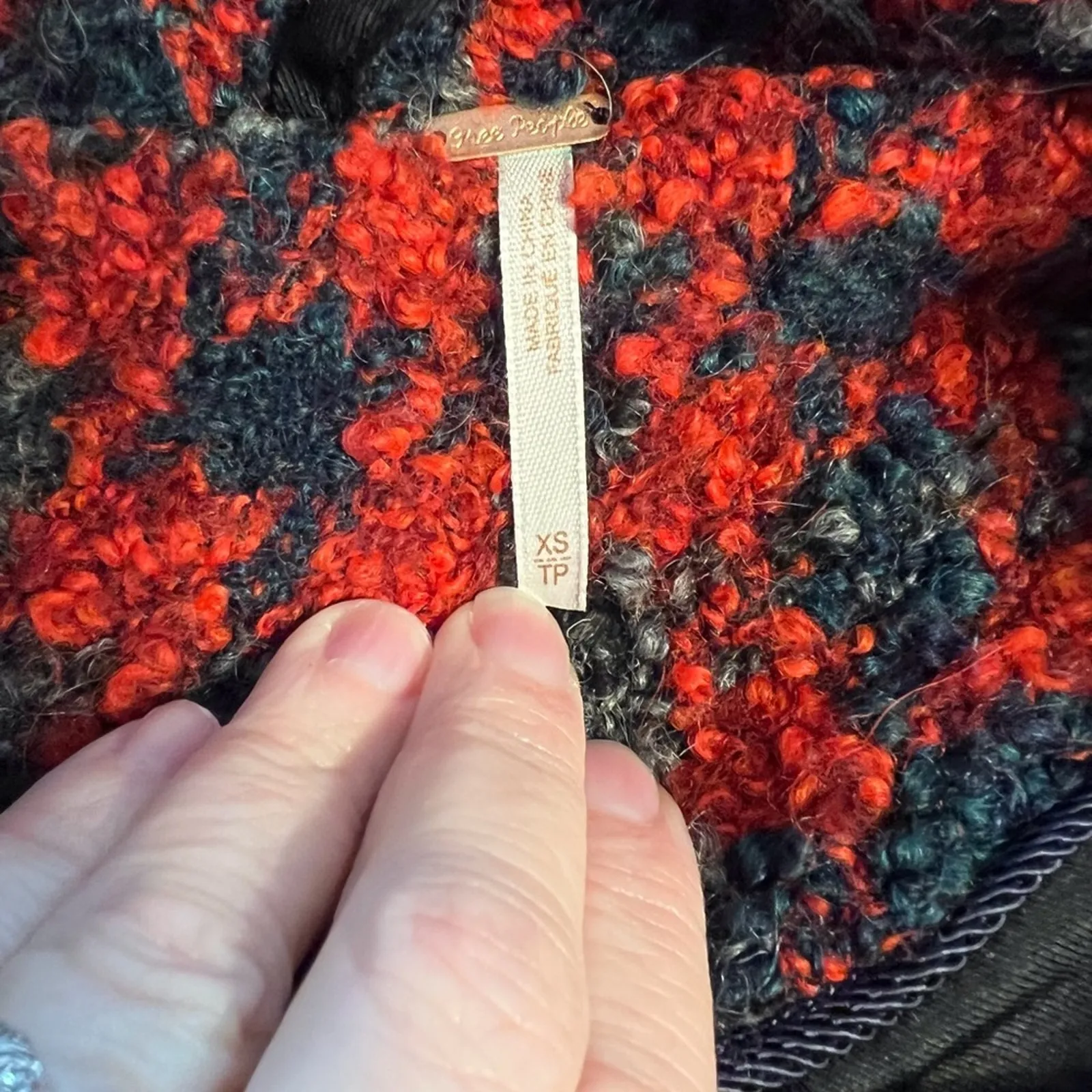 Super Cute Free People Boucle Wool Baby Coat! - Image 6