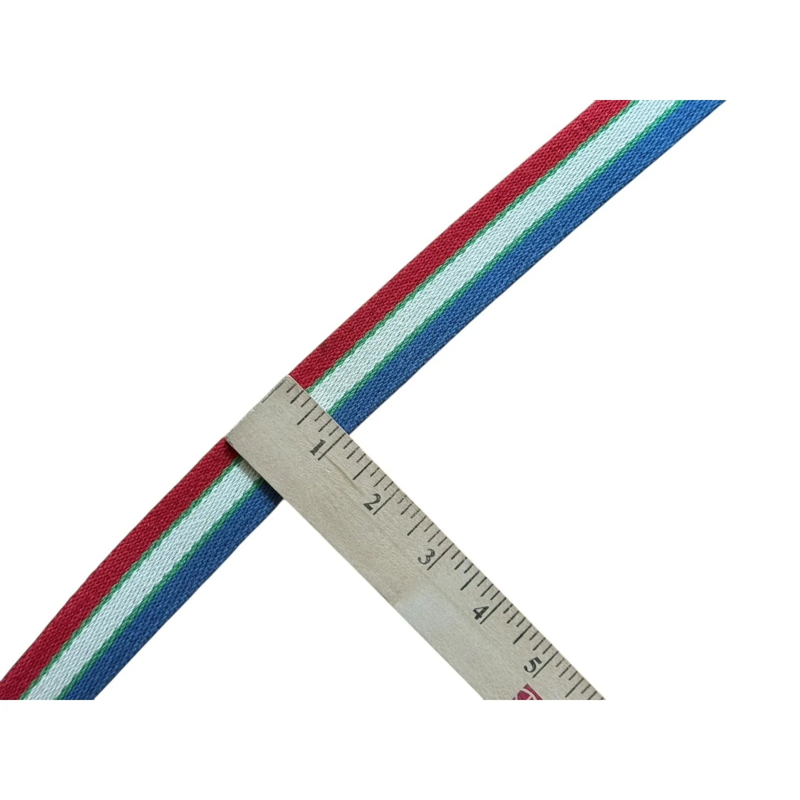 VTG Belt Red White Blue 4th of July Independence Day Hippie Woodstock Original - Image 5