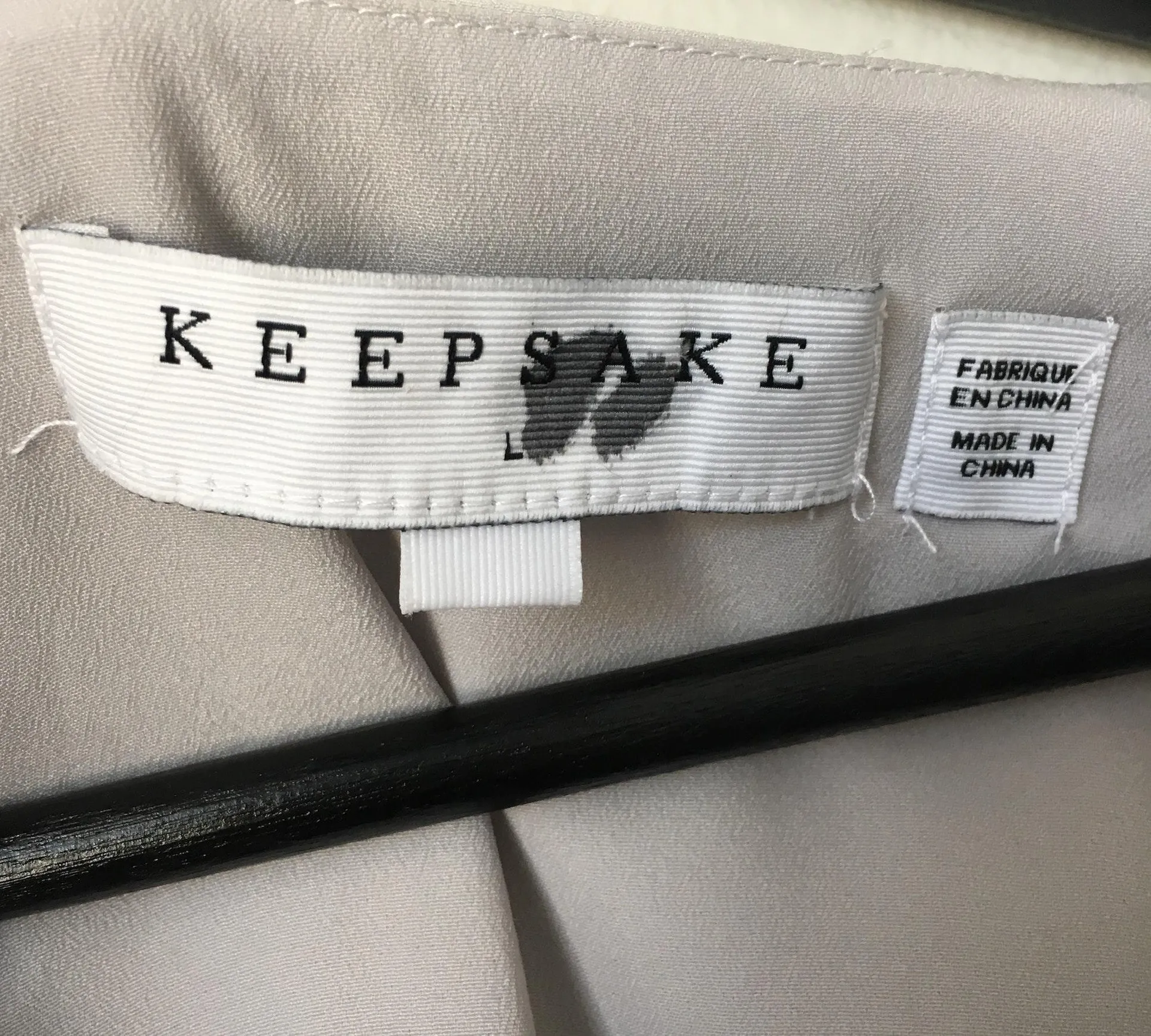 Silver Grey Silk Shift Dress - Image 9