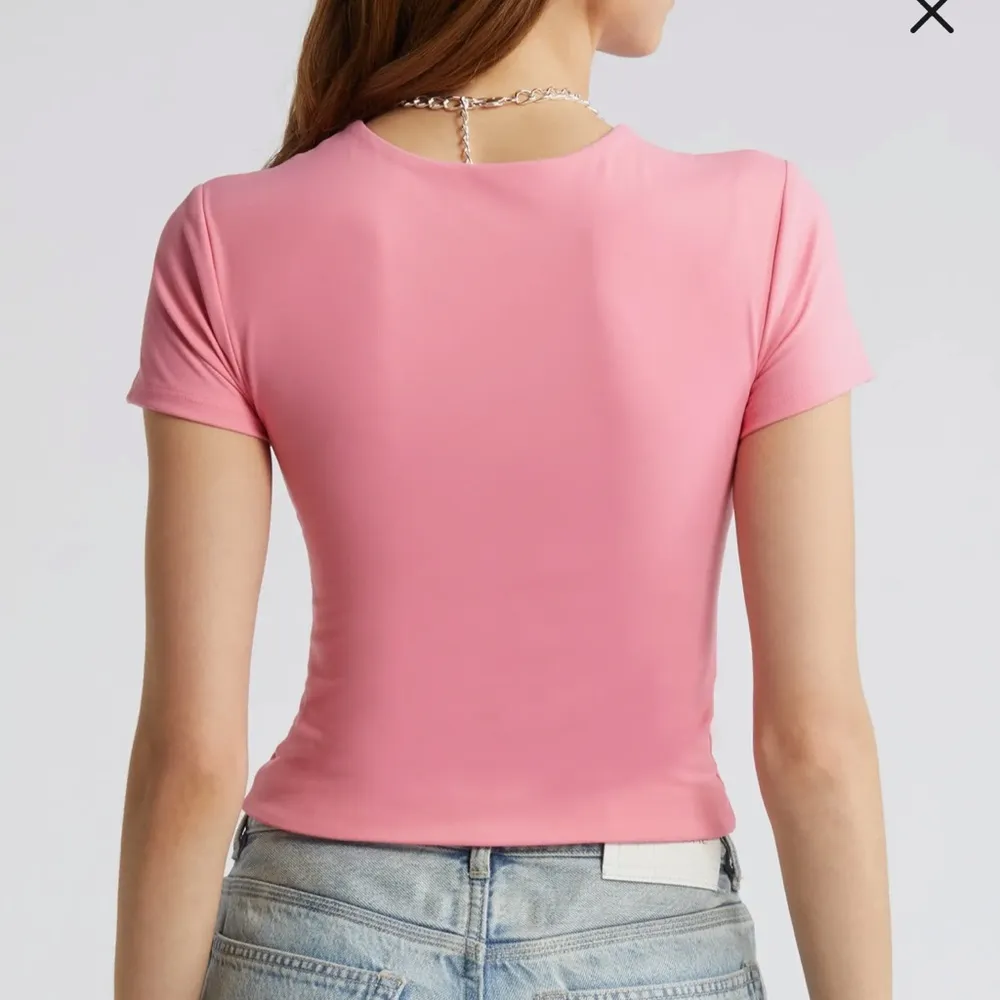 Open Edit Smooth Edit Short Sleeve Top - Image 2