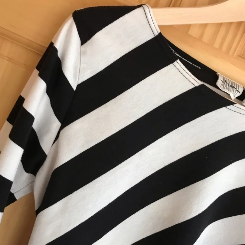 JASON Maxwell belted back quarter sleeve top size medium - Image 3