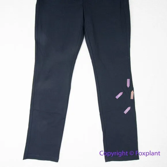 New! White House Black Market *flawed" black the slim pants, women's‎ size 4 - Image 2