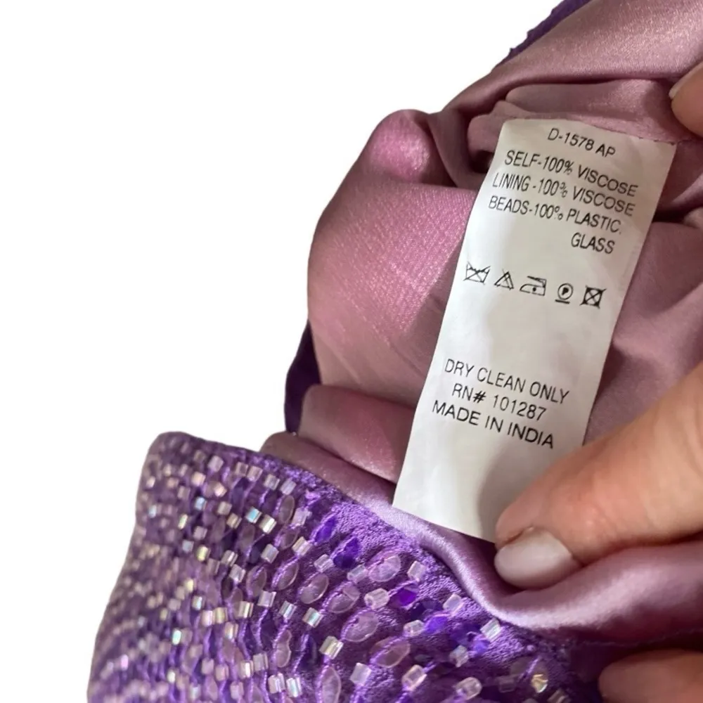 ALEXIA ADMOR Sequin Cocktail Dress Sz XS - Image 7