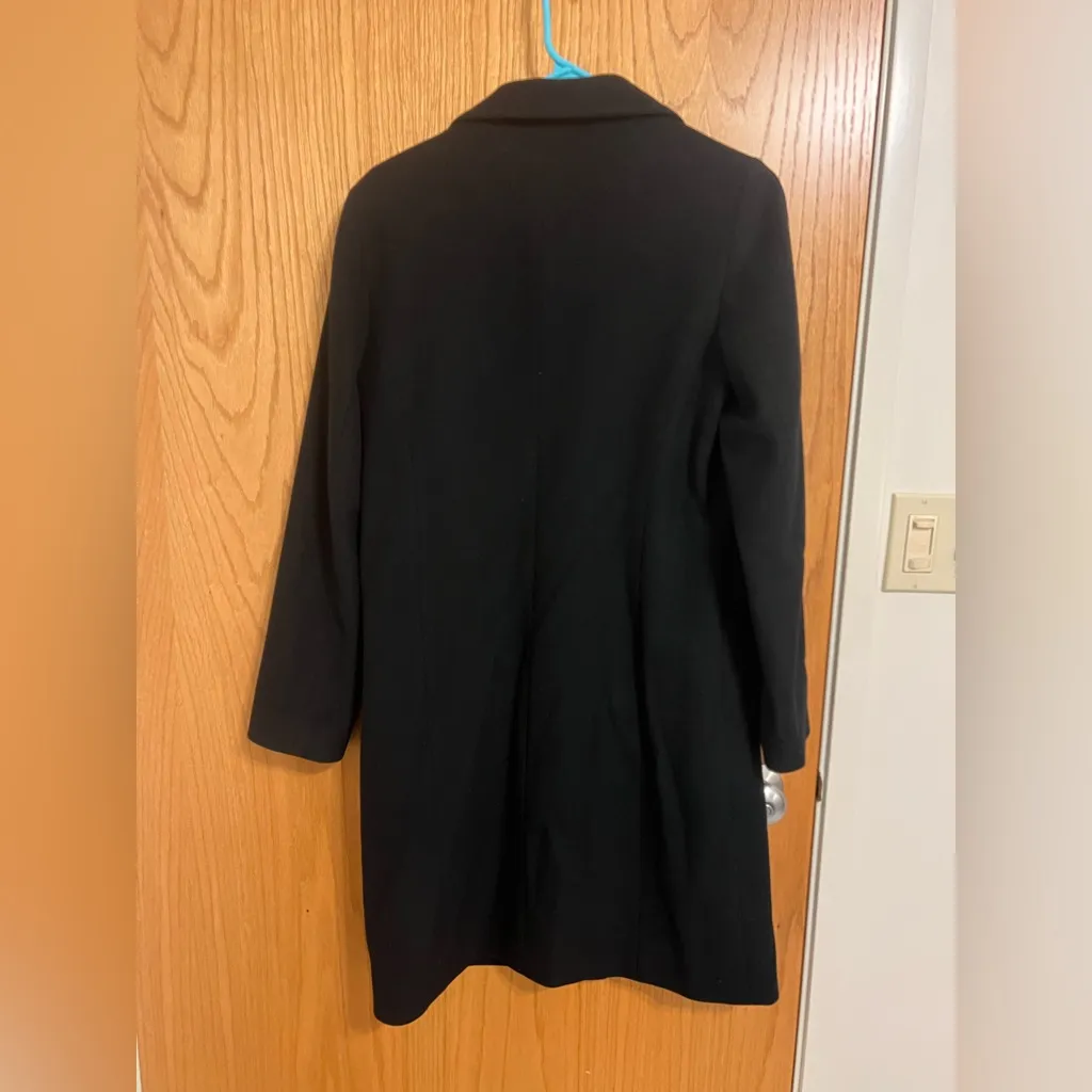 Banana republic wool and cashmere coat size small - Image 2
