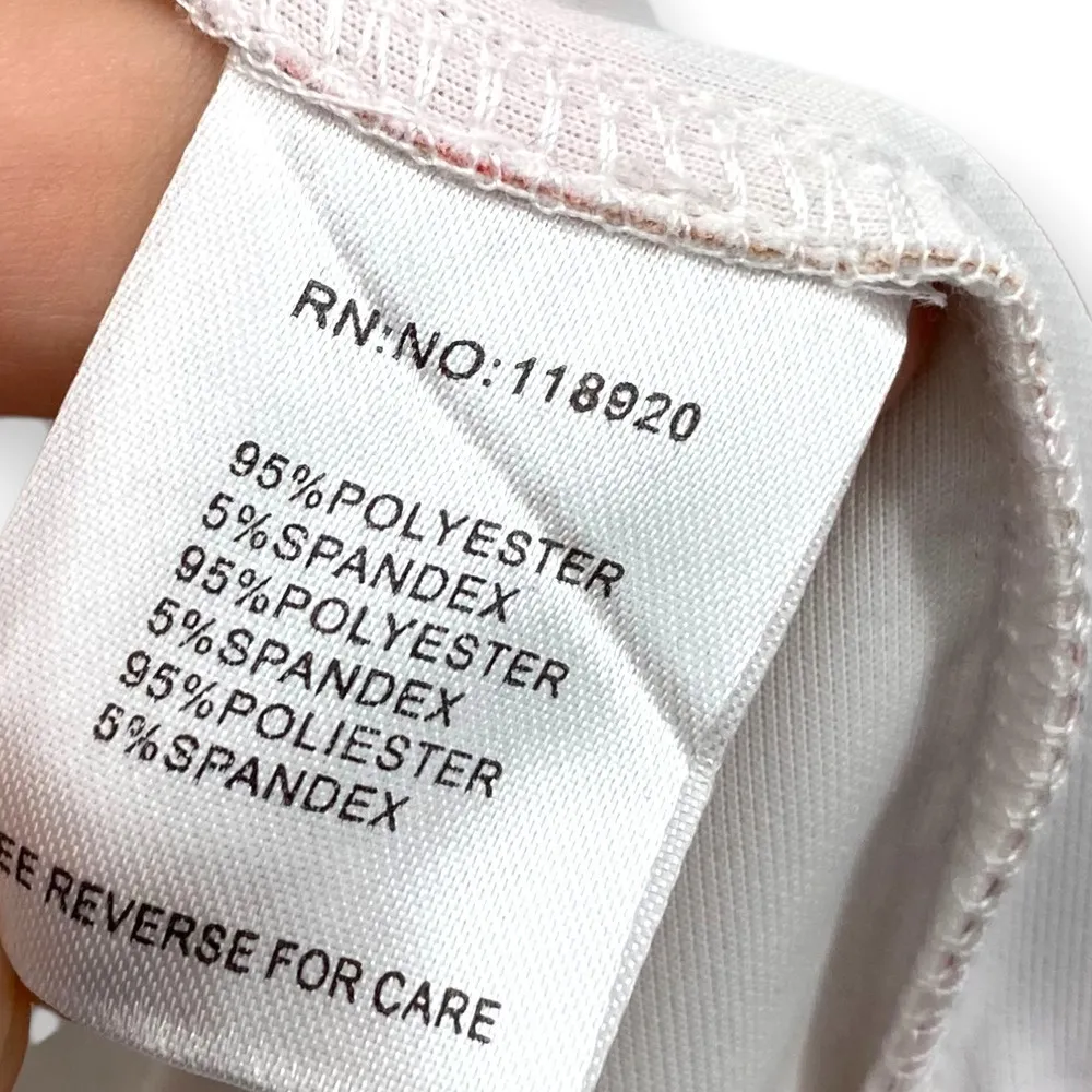 Lucy & Co Floral Full Zip Jacket Size S Varsity Style Pockets Watercolor Print - Image 8